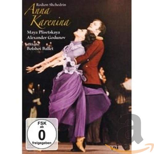DVD cover for "Anna Karenina" ballet featuring dancers in costume.
