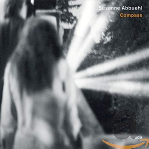 CD cover for Susanne Abbuehl’s “Compass” featuring a blurred figure.