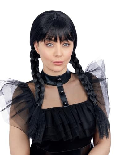 Adult Gothic School Girl Wig