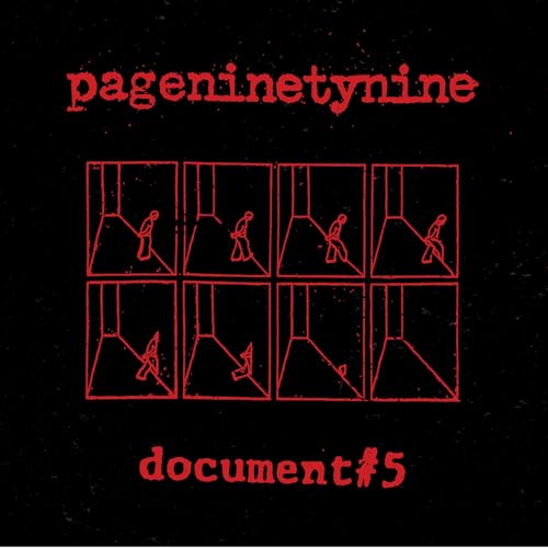 Pageninetynine - Document #5 (clear With Black And Red Splatter) [VINYL]