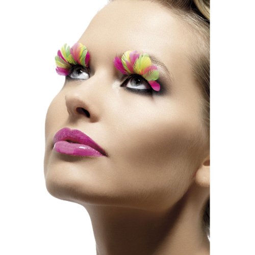 Fever Eyelashes - Neon Feathers
