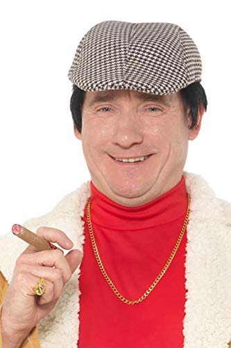 Smiffys 42986 Officially Licensed Only Fools and Horses, Del Boy Instant Kit, Men, Brown, One Size
