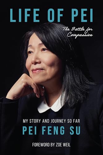 Book cover featuring a portrait of Pei Feng Su, author of "The Life of Pei".