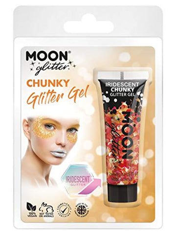 Moon Glitter Iridescent Chunky Glitter Gel Cherry