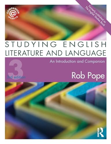 Studying English Literature and Language : An Introduction and Companion