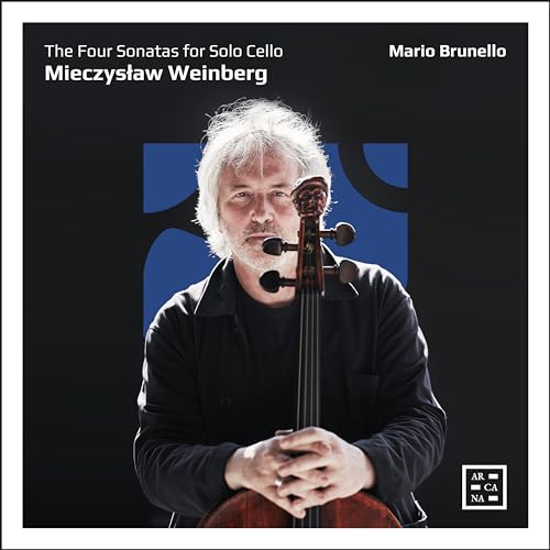 Mario Brunello - Weinberg: The Four Sonatas for Solo Cello [CD]