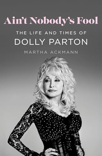 Book cover featuring a black and white portrait of Dolly Parton.