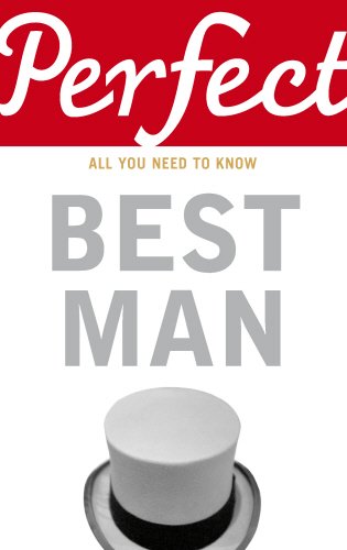 Book cover titled Perfect Best Man with a white top hat on a white background.