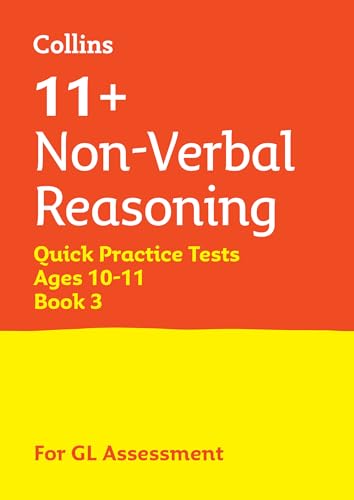 11+ Non-Verbal Reasoning Quick Practice Tests Age 10-11 (Year 6) Set C : For the 2026 Gl Assessment Tests