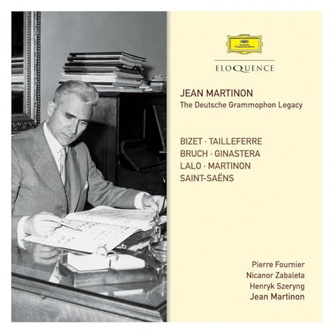 Jean Martinon, Pierre Fournier, Nicanor Zabaleta & Henryk Szeryng - Jean Martinon: The Complete Deutsche Grammophon Recordings 1 [CD]