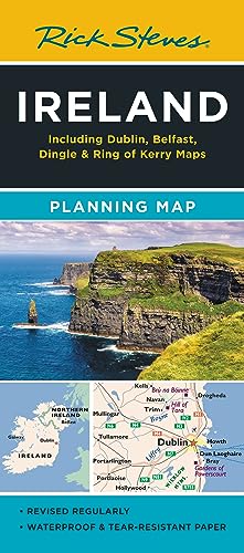 Rick Steves Ireland Planning Map : Including Dublin, Belfast, Dingle & Ring of Kerry Maps