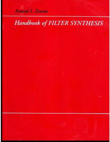 Handbook of Filter Synthesis
