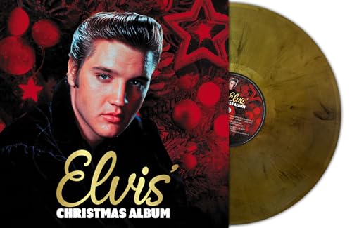 Various - Elvis Christmas Album (Gold Marble Vinyl) [VINYL]
