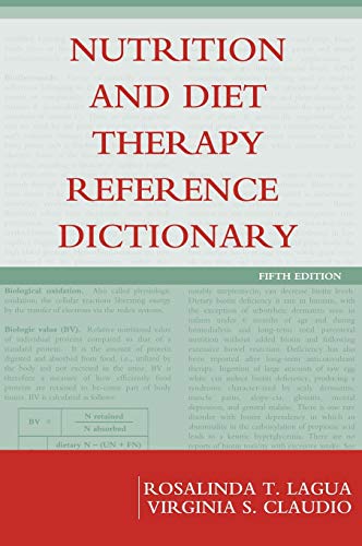 Nutrition and Diet Therapy Reference Dictionary