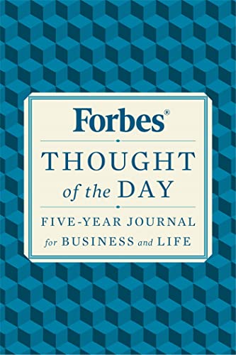 Forbes Thought of The Day : Five-Year Journal for Business and Life