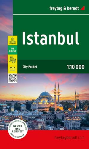Istanbul City Map : 1:10,000 scale