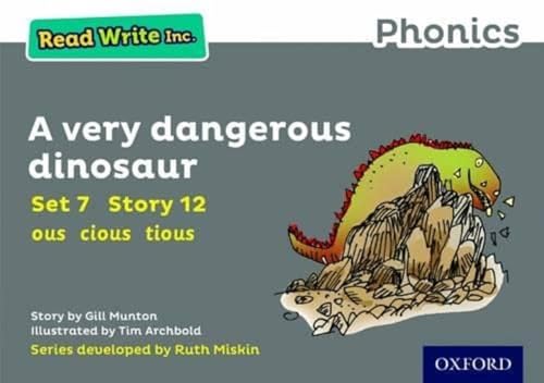 Read Write Inc. Phonics: A Very Dangerous Dinosaur (Grey Set 7 Storybook 12)