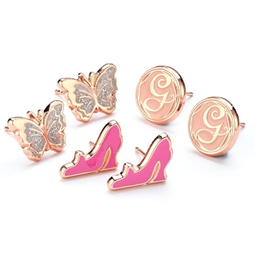 Wicked Glinda Butterlfy. G And Shoe Stud Earring Set