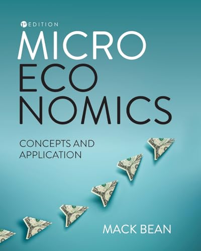 Microeconomics : Concepts and Application