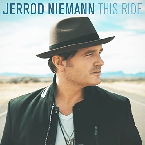 Jerrod Niemann album cover featuring a man in a hat, desert background.