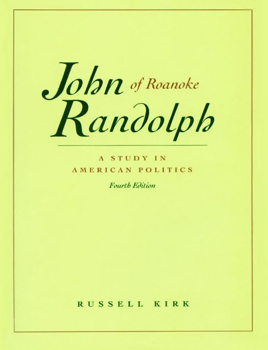 John Randolph of Roanoke, 4th Edition