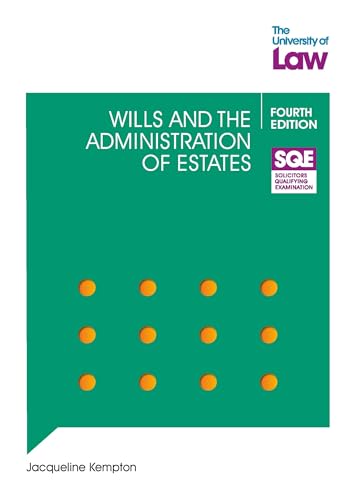 SQE -Wills and the Administration of Estates 4e