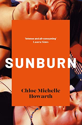 Book cover with young women, bright colors, and summer-themed design, likely featuring beach scenery.