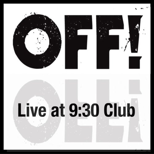 OFF!" album cover, featuring bold black text on a white background.