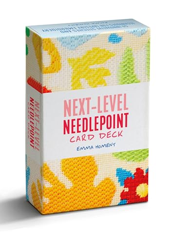 Next-Level Needlepoint Card Deck: 50 innovative stitches and techniques for tapestry embroidery [Cards] [2025] Homent, Emma