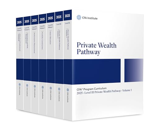 2025 CFA Program Curriculum Level III Private Wealth Pathway Box Set