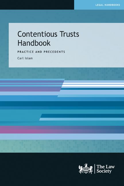 Contentious Trusts Handbook, 1st edition