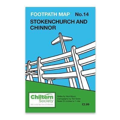 Map 14 Footpath Map No. 14 Stokenchurch and Chinnor: Sixth Edition - In Colour (Chiltern Society Footpath Maps)