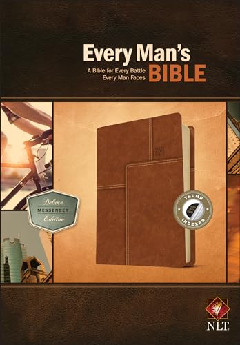 NLT Every Man's Bible, Deluxe Messenger Edition: New Living Translation, Deluxe Messenger Edition