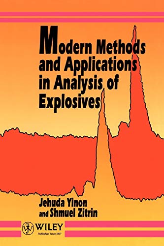 Modern Methods and Applications in Analysis of Explosives