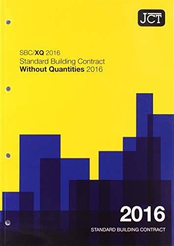 JCT:Standard Building Contract Without Quantities 2016 (Jct Contracts)