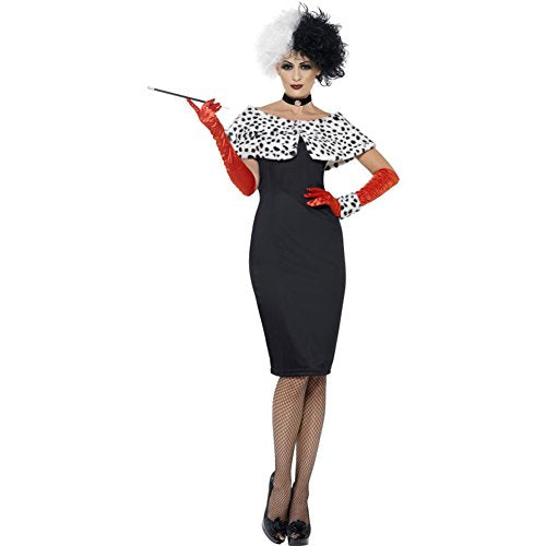 Smiffys Evil Madame Costume, L - UK 16-18, (EU 44-46)