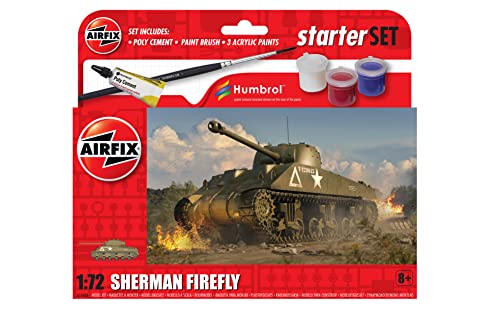 Airfix A55003 Small Beginners Gift Set Sherman Firefly