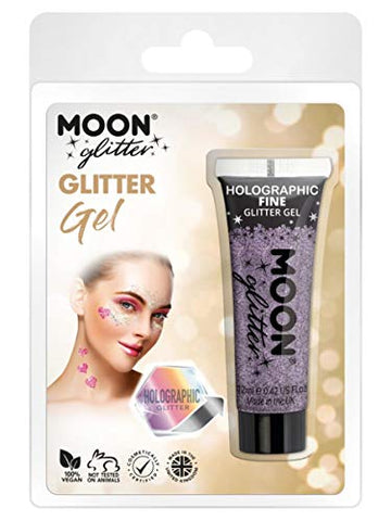 Moon Glitter Holographic Fine Glitter Gel Purple