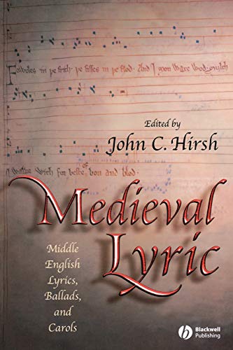 Medieval Lyric: Middle English Lyrics