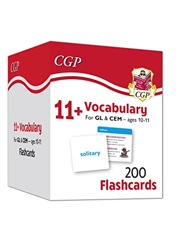 New 11+ Vocabulary Flashcards - Ages 10-11: perfect practice for the 2022 tests (CGP 11+ Vocabulary Flashcards)