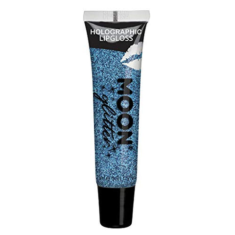 Holographic Glitter Lipgloss by Moon Glitter - 15ml - Blue