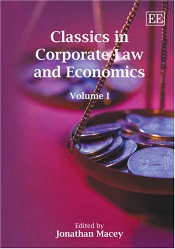 Classics in Corporate Law and Economics