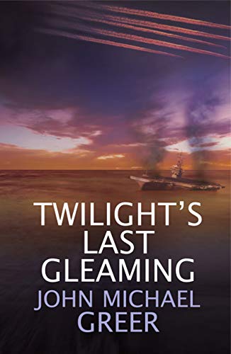 Book cover: submarine at sea under a dramatic twilight sky.
