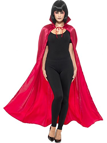 Devil Cape Satin Red