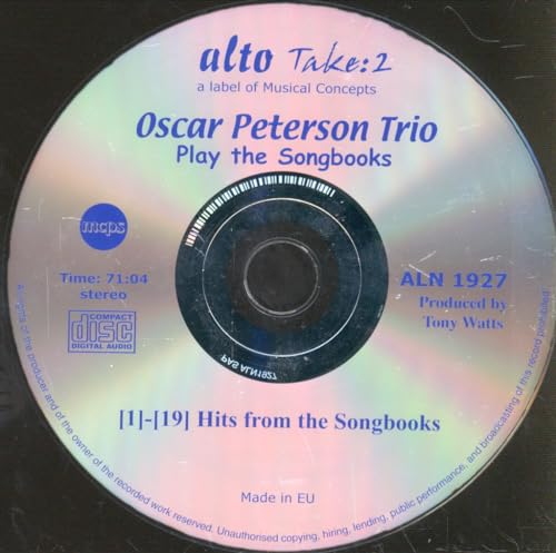 Various - Oscar Peterson Trio Play The Songbook Hits (Gershwin. Porter Etc) [CD]
