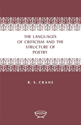 The Languages of Criticism and the Structure of Poetry