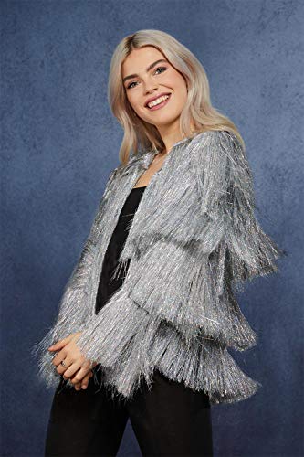 Smiffys Fever Tinsel Festival Jacket