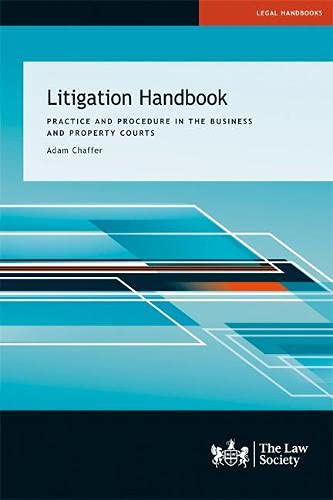 Litigation Handbook, 1st edition