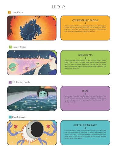 Leo Pocket Zodiac Cards : 40 Magical Messages from the Stars
