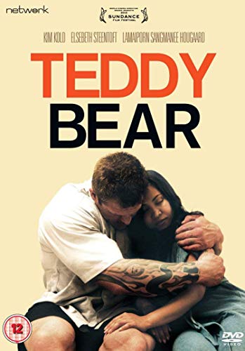 Teddy Bear" DVD cover featuring a man and woman in an embrace.